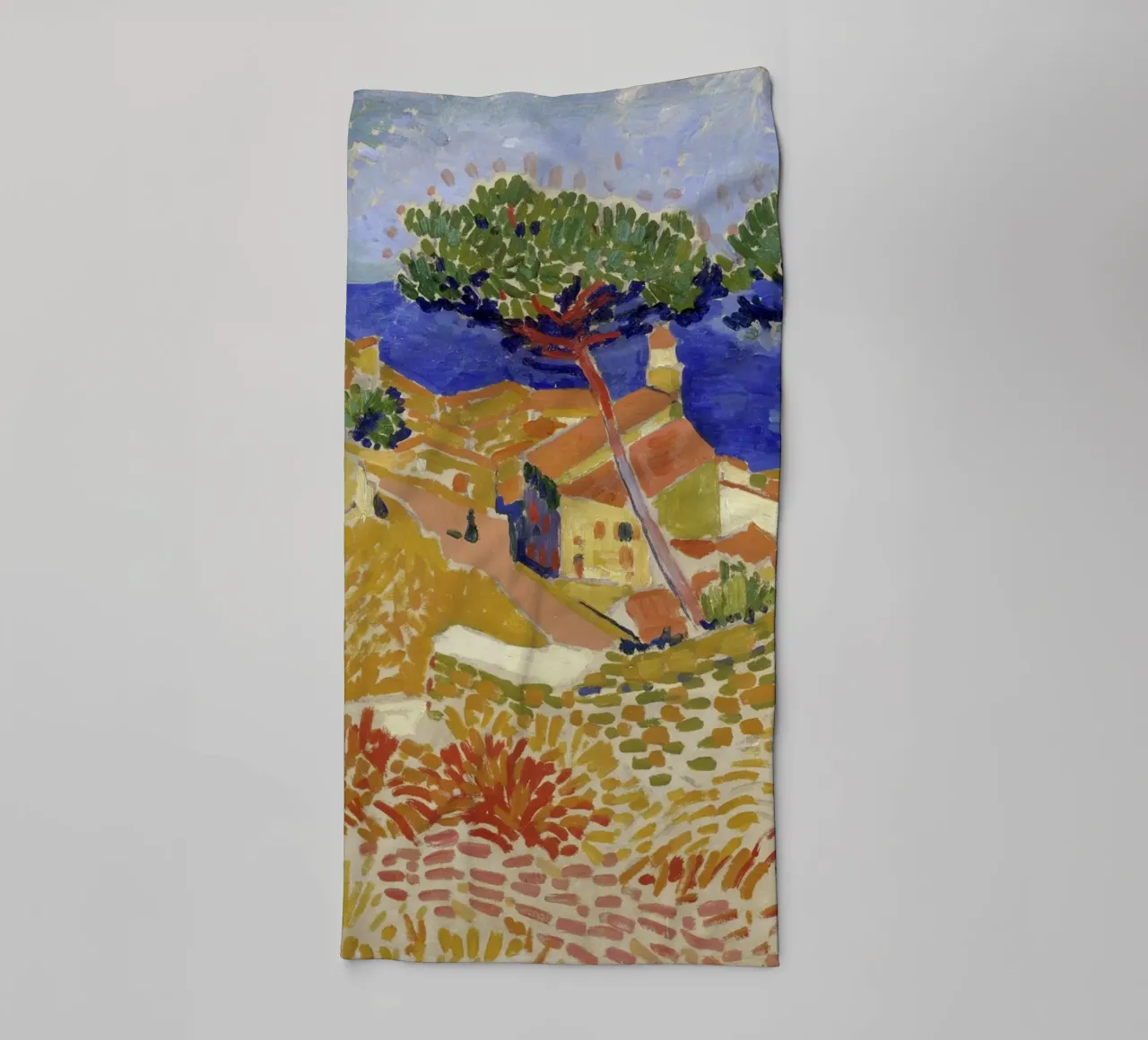 André Derain - Ansicht von Collioure Handtuch von ARTOTHEK