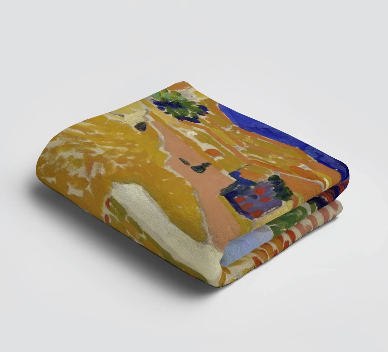 André Derain - View of Collioure towel by ARTOTHEK