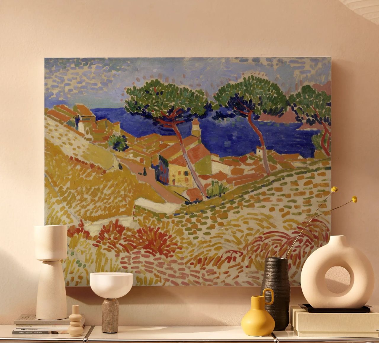André Derain - View of Collioure canvas by ARTOTHEK