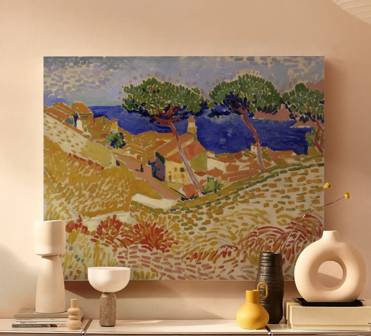 André Derain - View of Collioure canvas by ARTOTHEK
