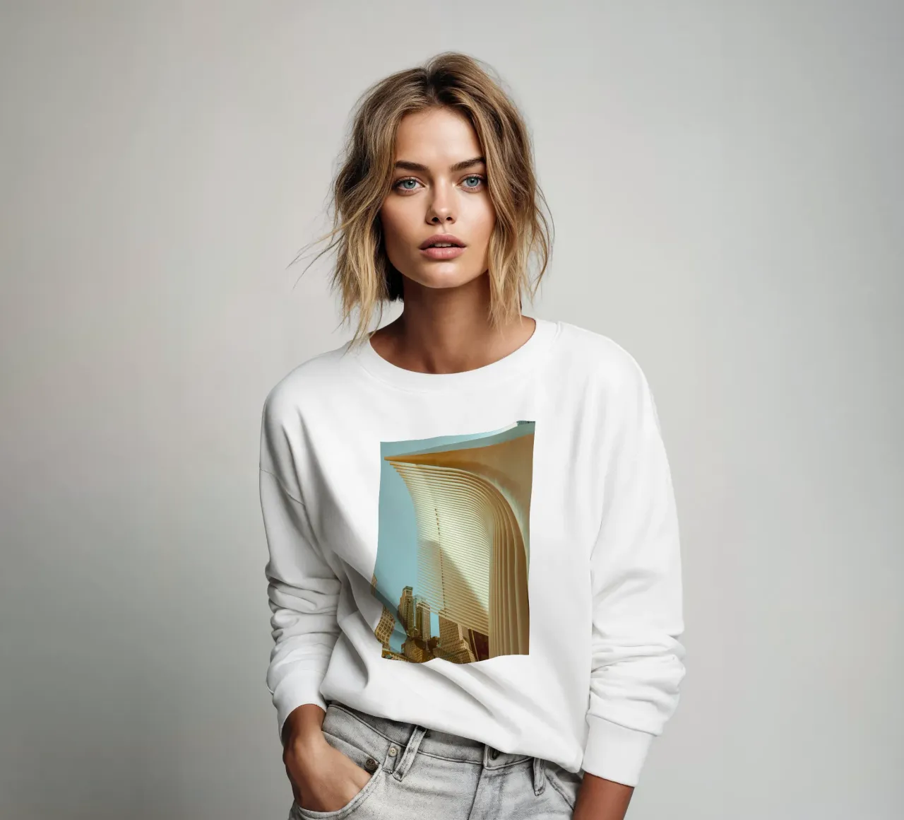 Path Station Manhattan Sweatshirt von thetraveller