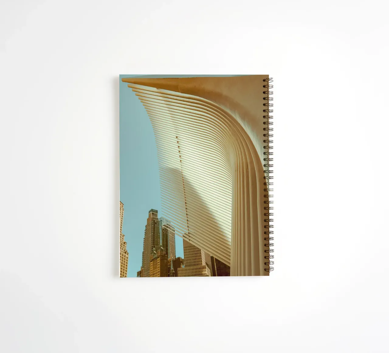 Path Station Manhattan spiral notebook by thetraveller