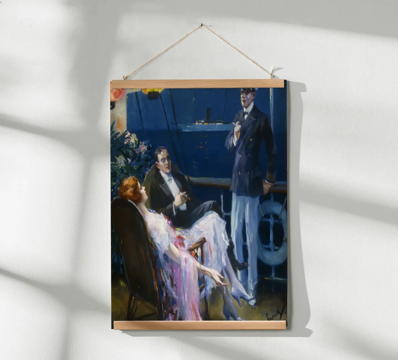 Edward Cucuel - In crociera carta hahnemühle da ARTOTHEK