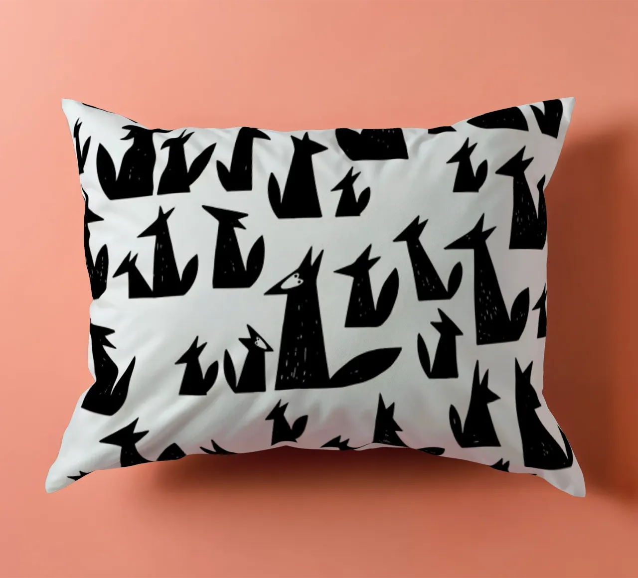 Foxes cuscino da Richard Hood