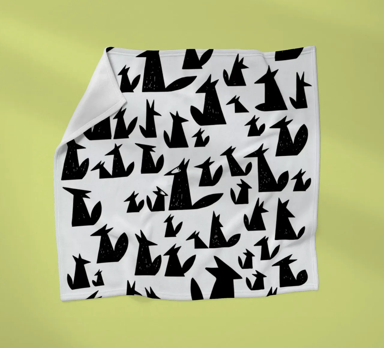 Foxes coperta in pile da Richard Hood