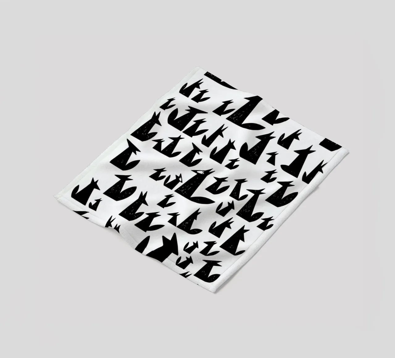 Foxes coperta in pile da Richard Hood