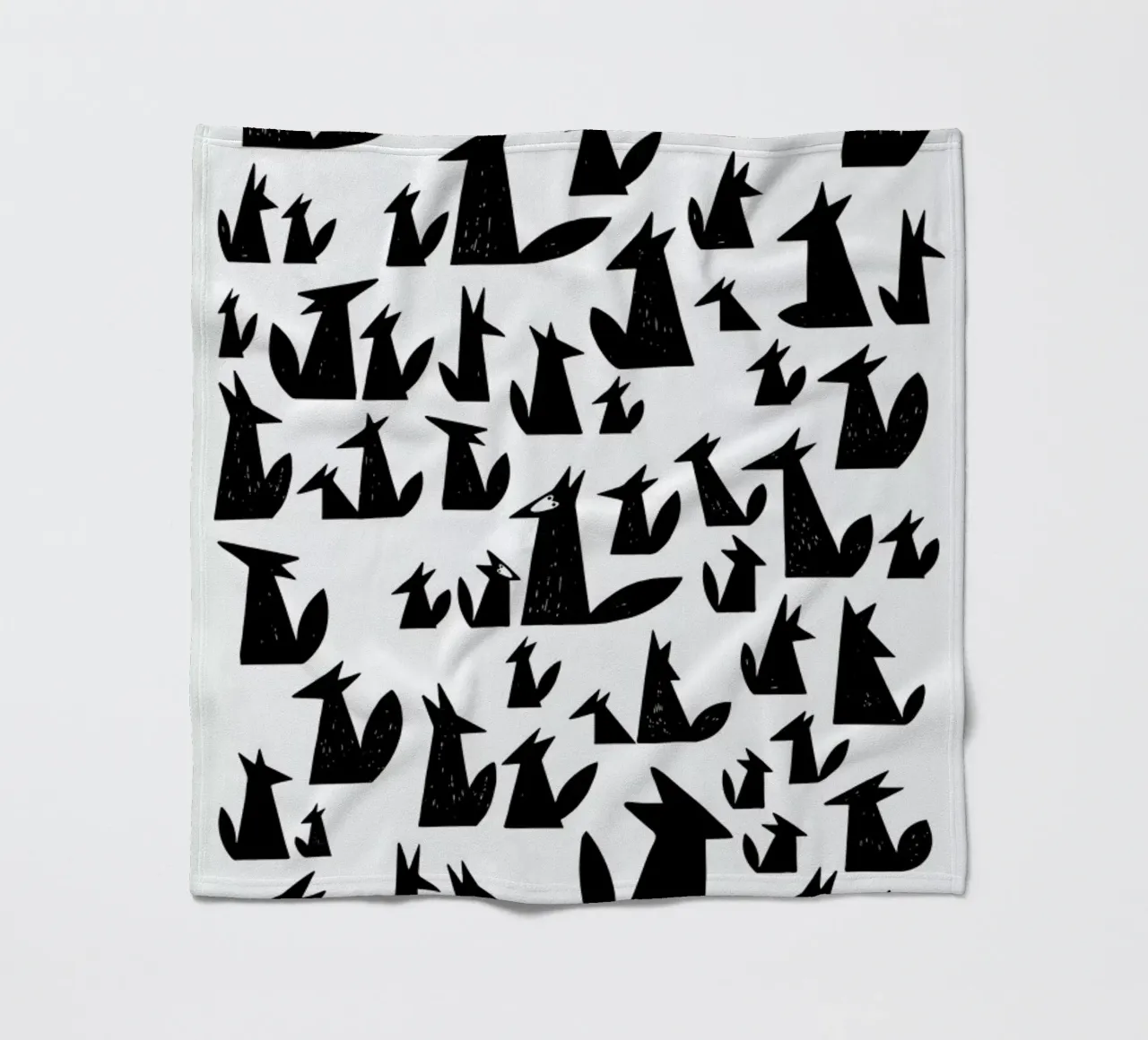 Foxes coperta in pile da Richard Hood