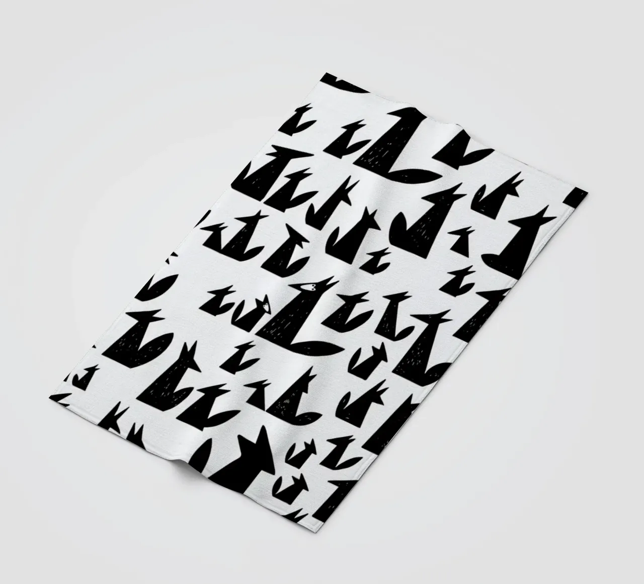 Foxes coperta in pile da Richard Hood