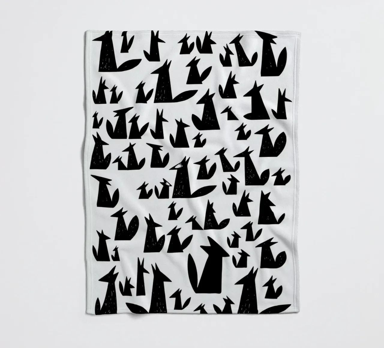 Foxes coperta in pile da Richard Hood