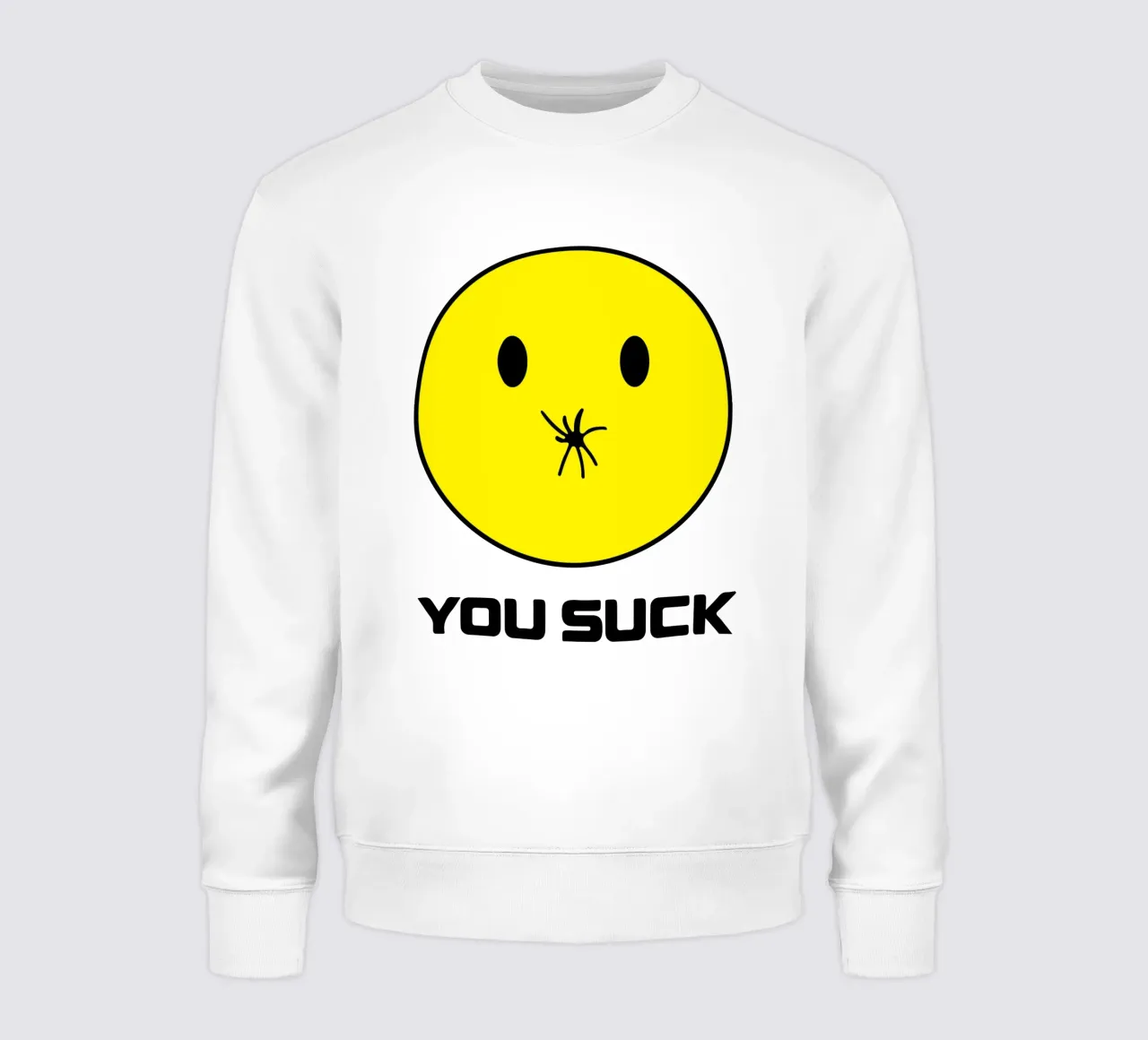 Design artistico Funny You S*ck felpa da kaiyaraiya