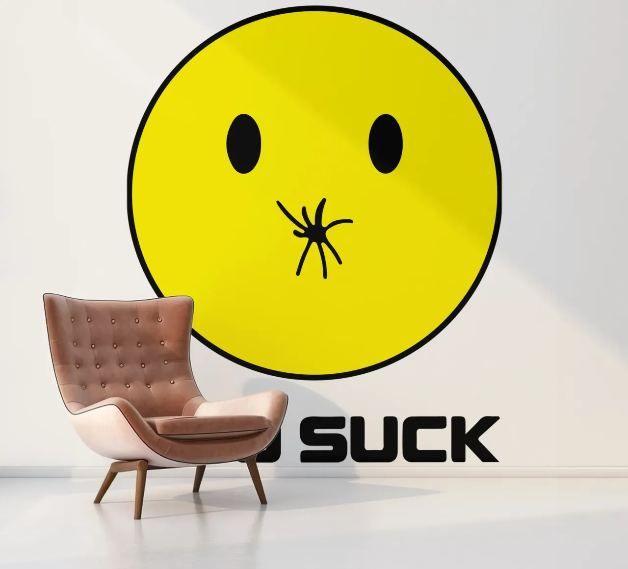 Funny You S*ck art design photo wallpaper by kaiyaraiya