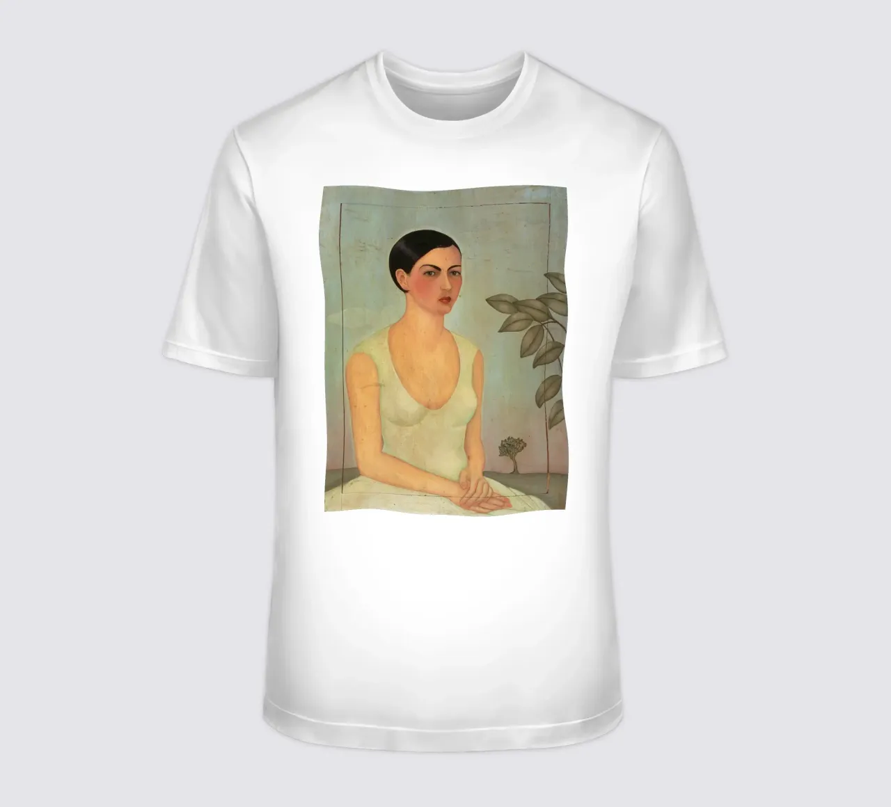 Frida Kahlo - Signora in bianco t-shirt da ARTOTHEK