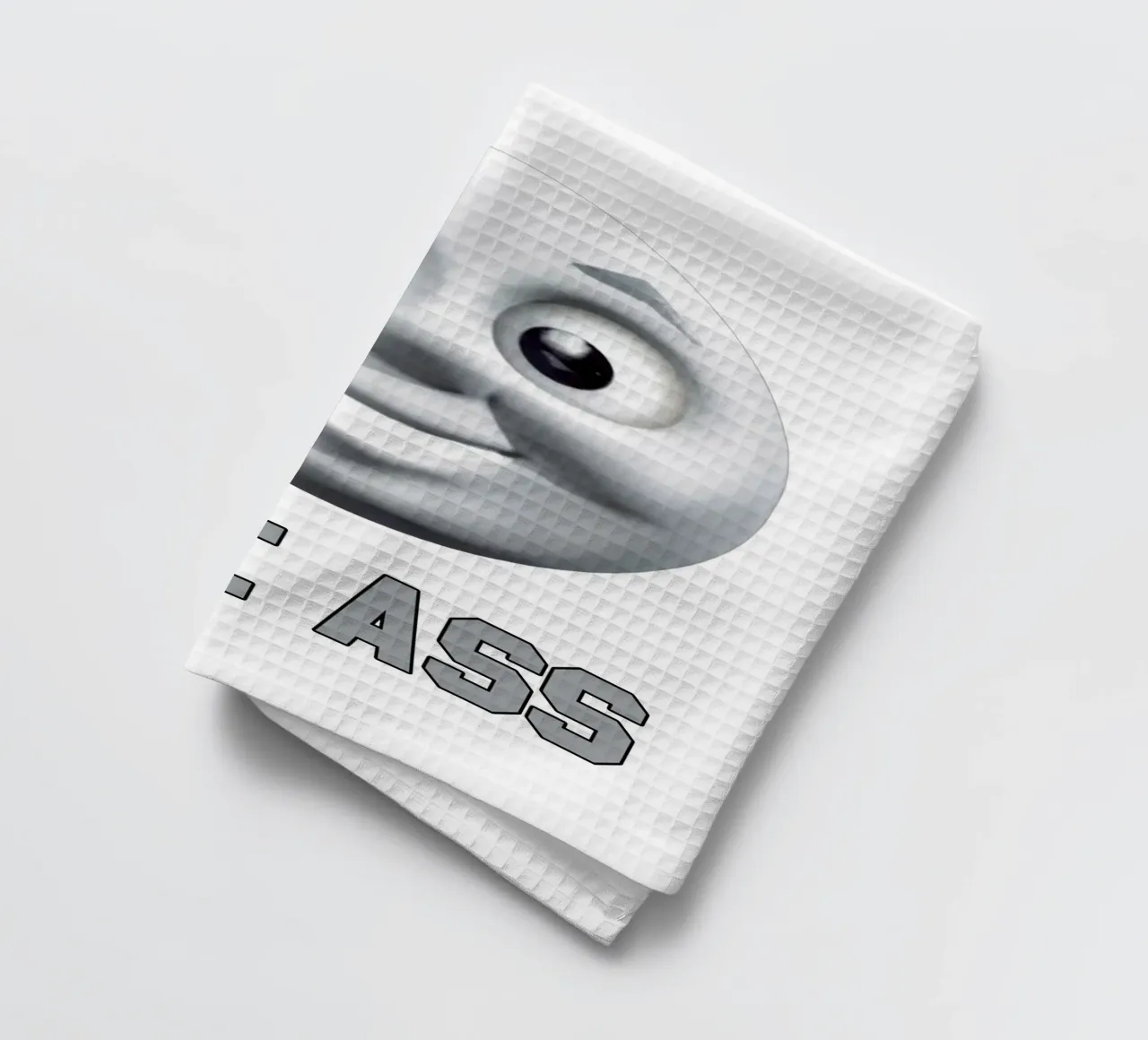 funny nice as art design tea towel by kaiyaraiya