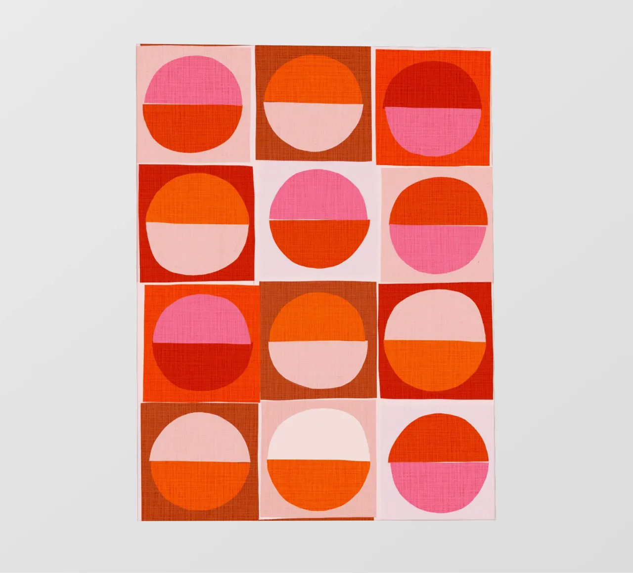Retro Sun & Moon Collage in Love photo wallpaper by Dominique Vari Abstract