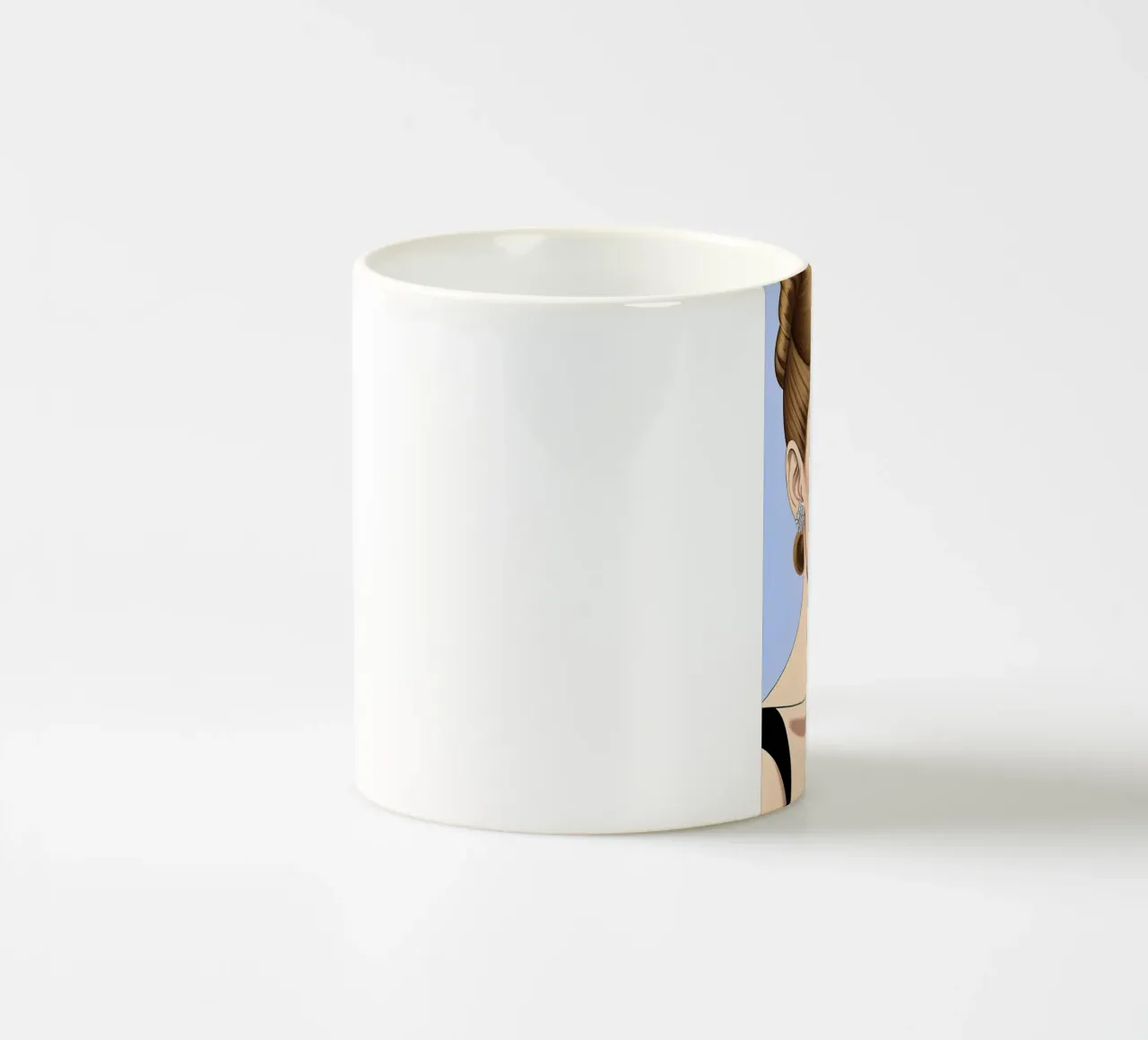 Audrey Hepburn Icona di moda tazza in ceramica da ART DECO