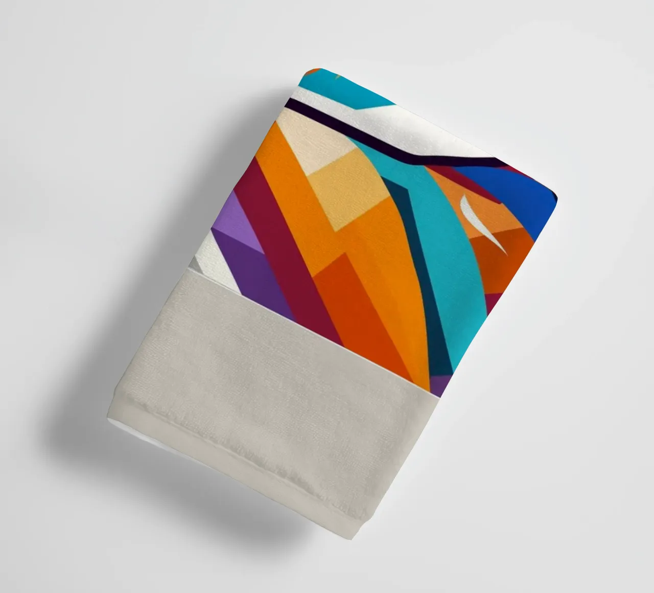 Colourful mandarin duck - a touch of exotic elegance towel by namosh