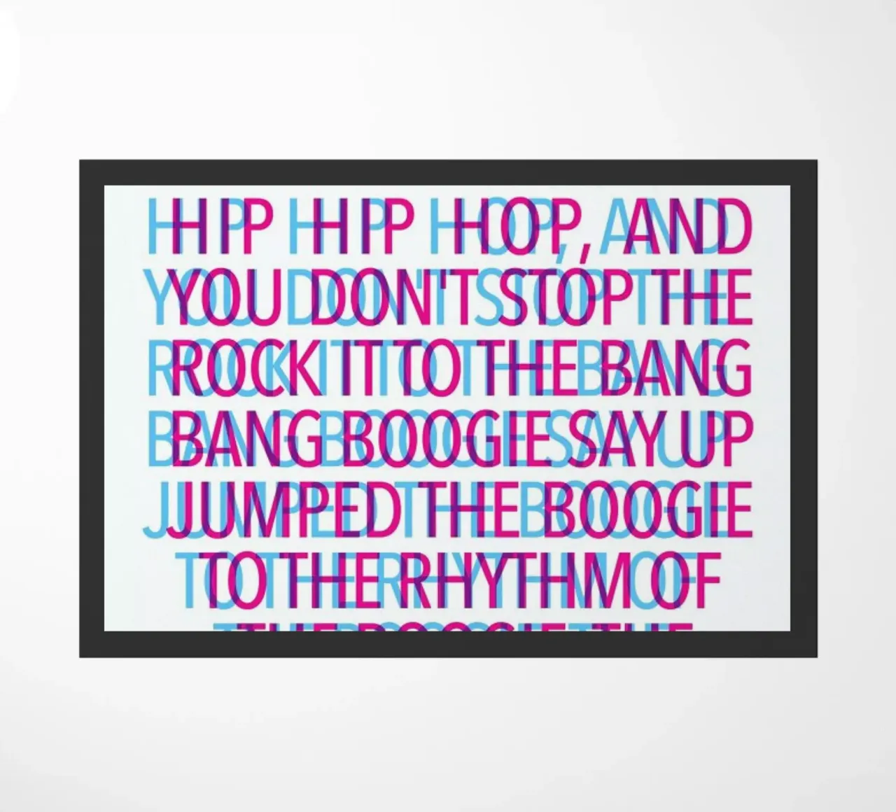 Delight stereo doormat by Studio One