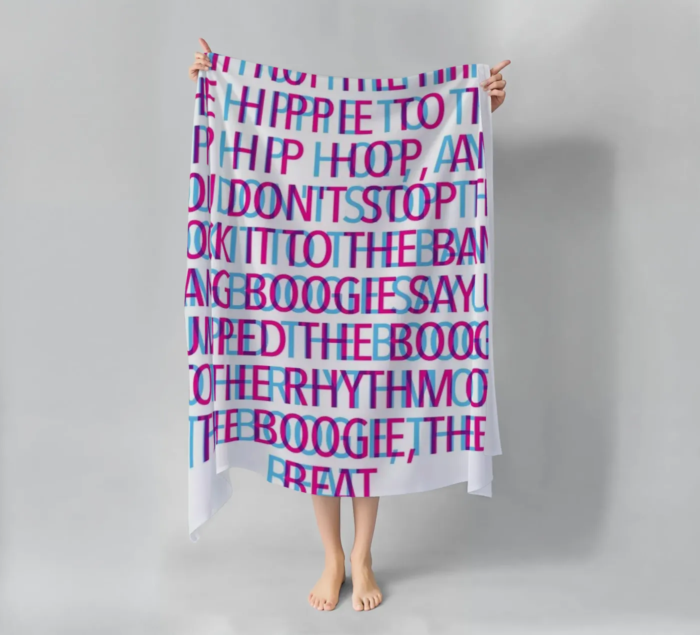 Delight stereo beach towel by Studio One