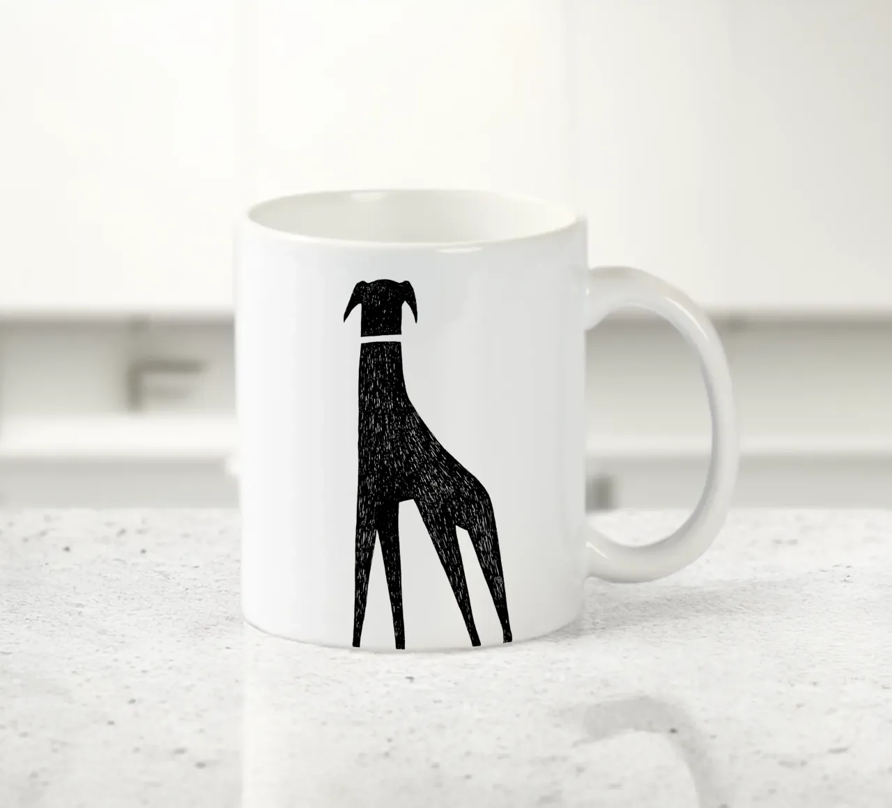Alan! tazza in ceramica da Richard Hood