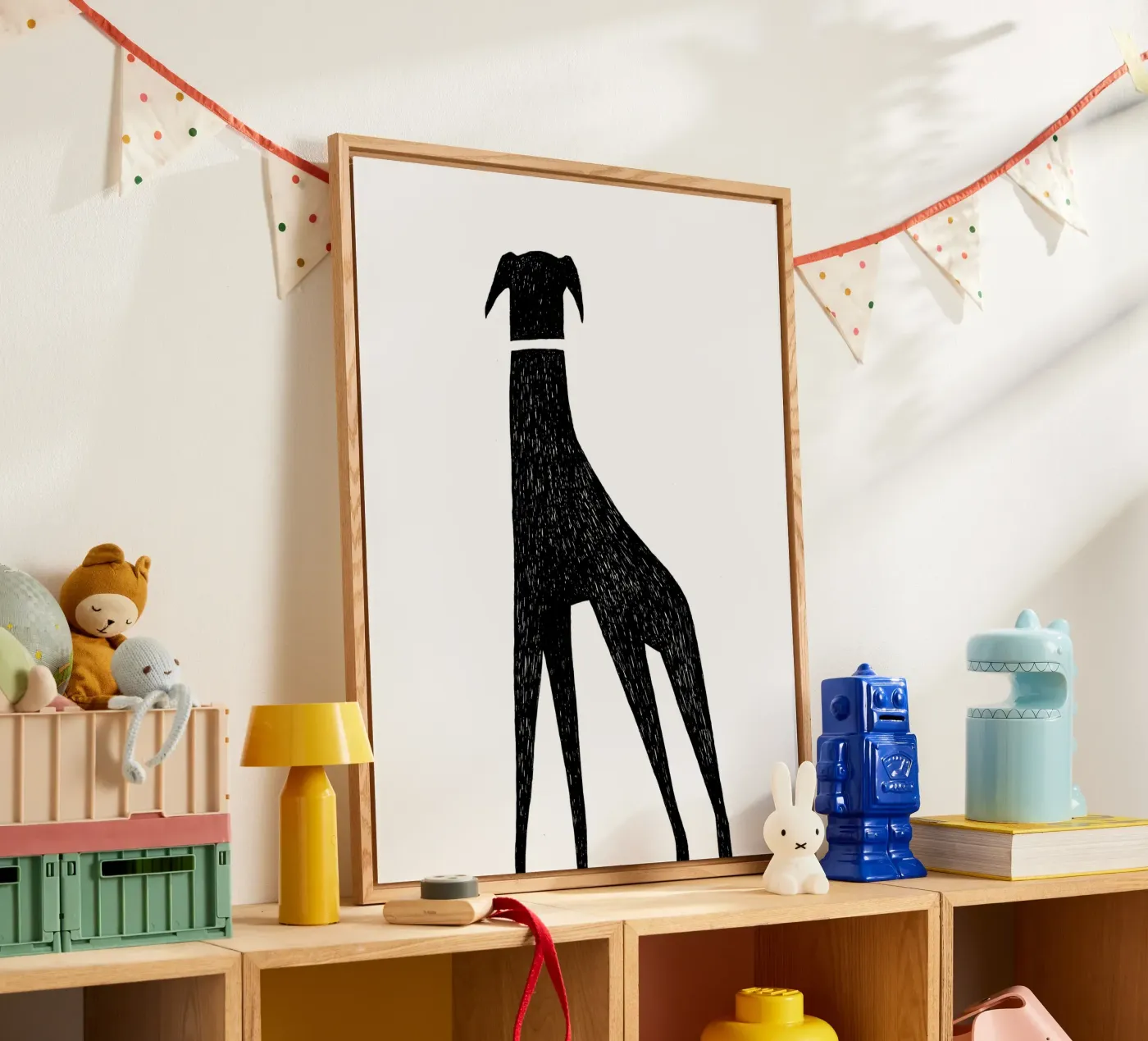 Alan! acryl van Richard Hood