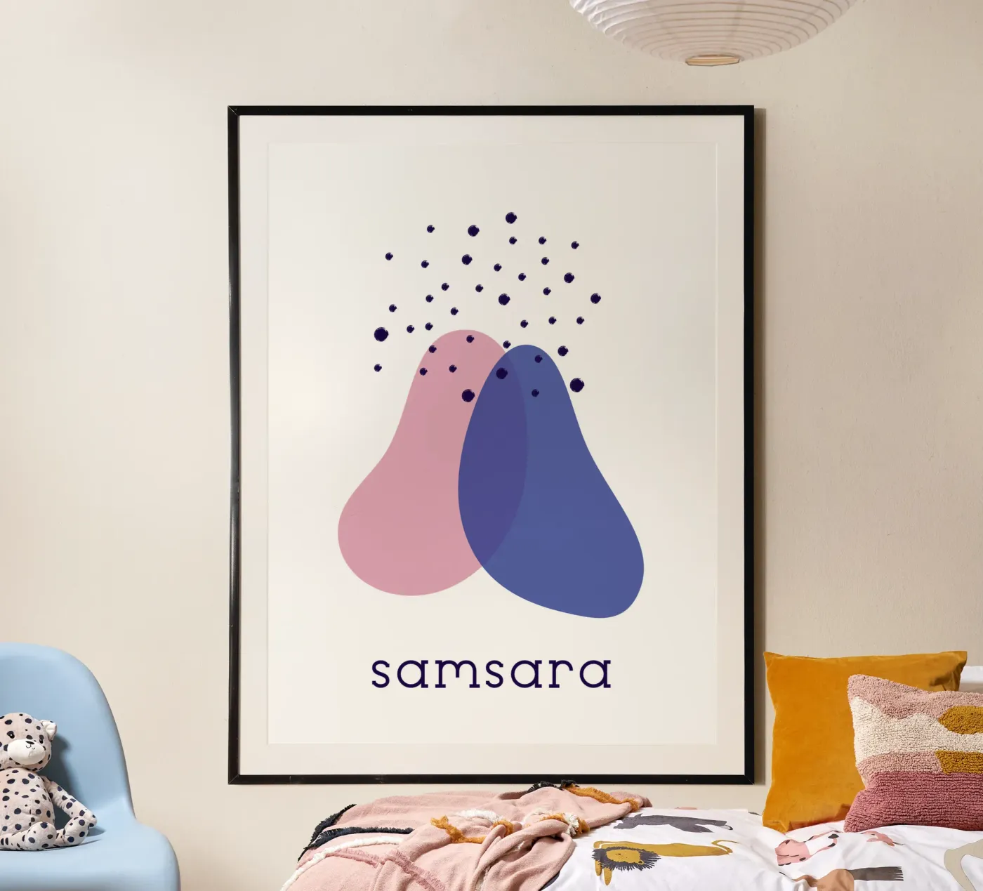SAMSARA poster da natural neutral