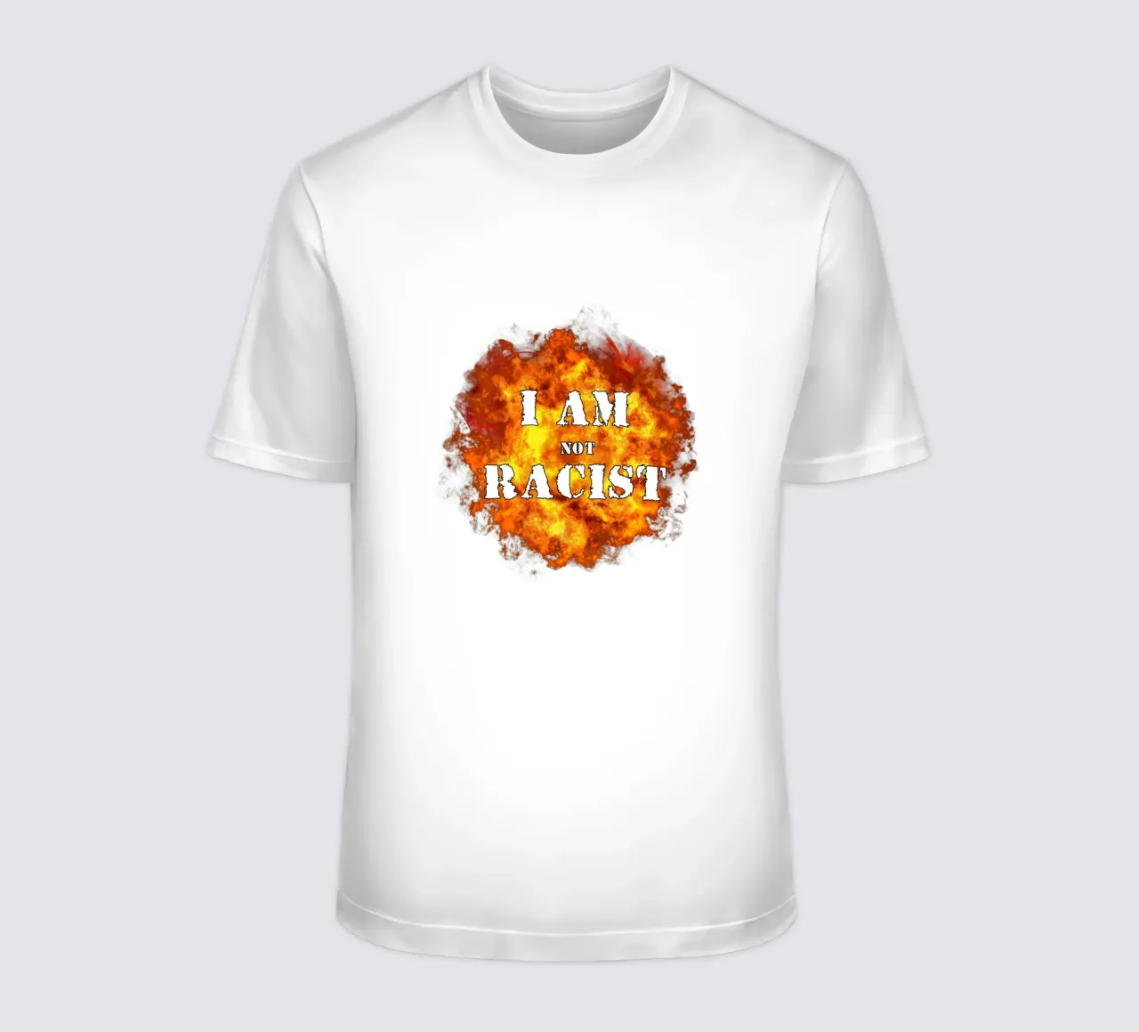 I am Not Racist Meme Art Design (No soy racista) camiseta de kaiyaraiya