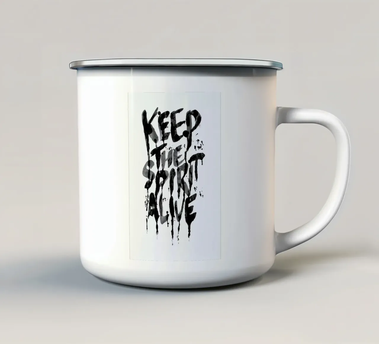 Spirit tazza in smalto da Ali Gulec