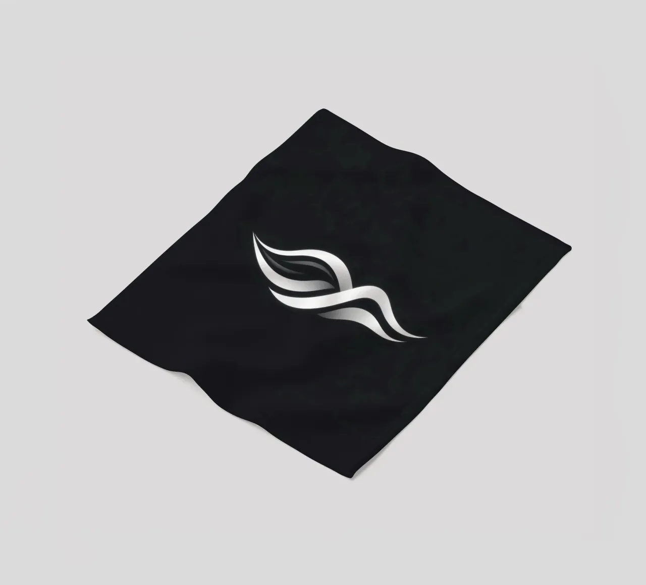 Abstract waves design representing fluidity and movement fleece blanket by DesignDoodle