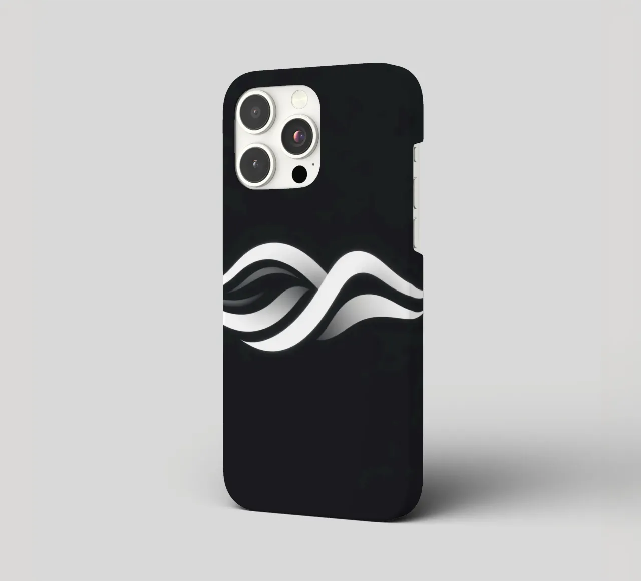 Abstract waves design representing fluidity and movement iphone case by DesignDoodle
