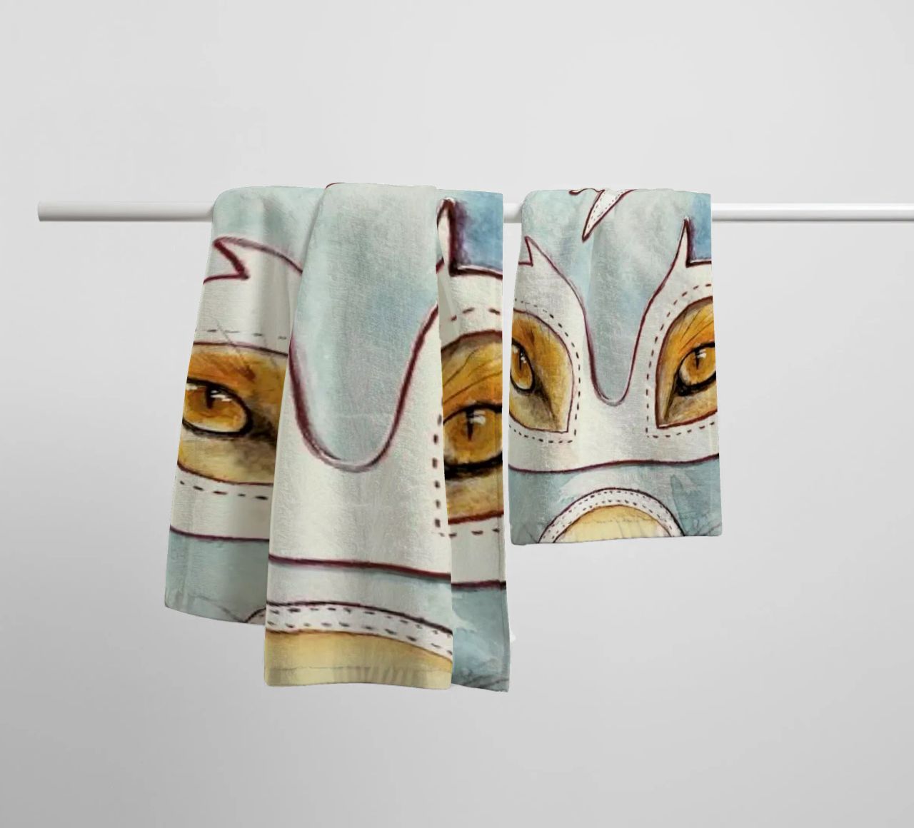 Andrew Fox towel by Florent Bodart