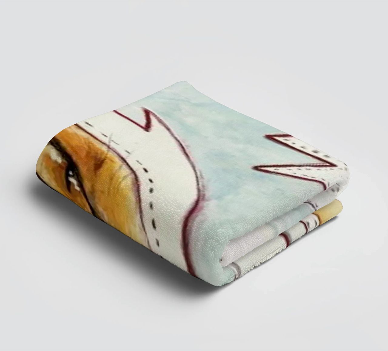 Andrew Fox towel by Florent Bodart