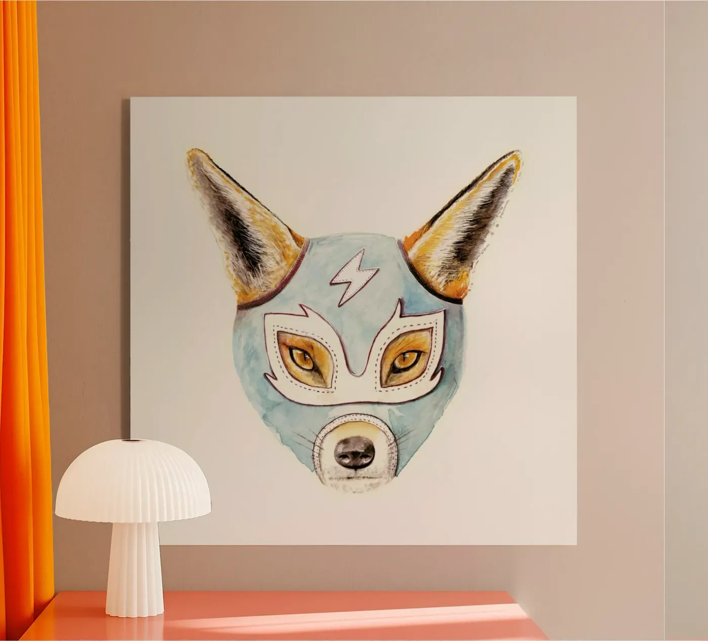 Andrew Fox Acryl-Glas von Florent Bodart