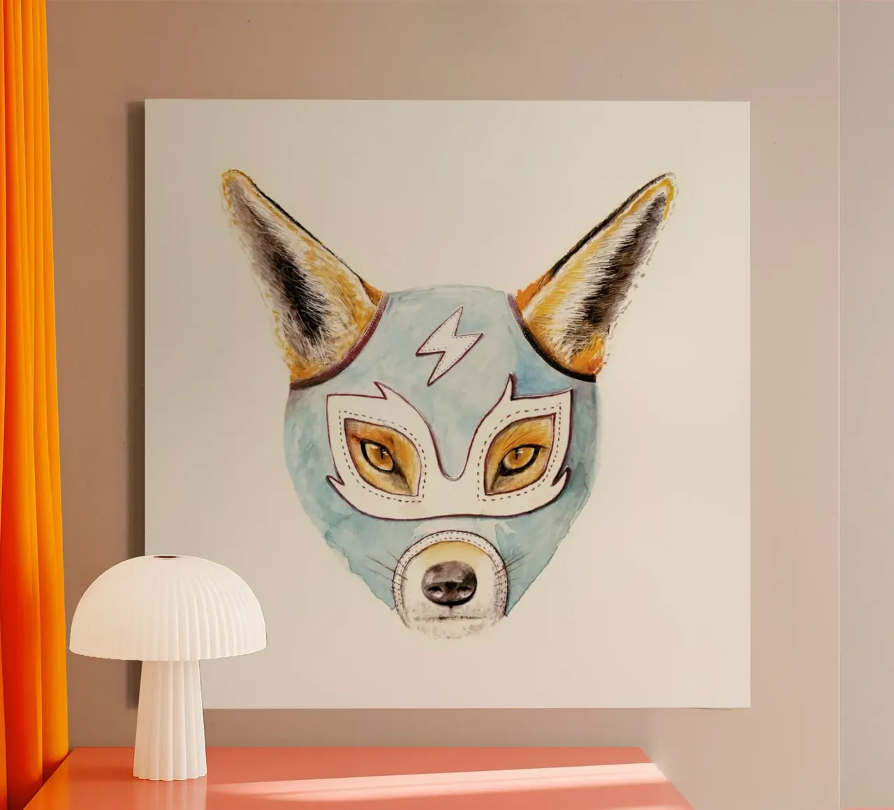 Andrew Fox tela con Cornice a cassetta da Florent Bodart
