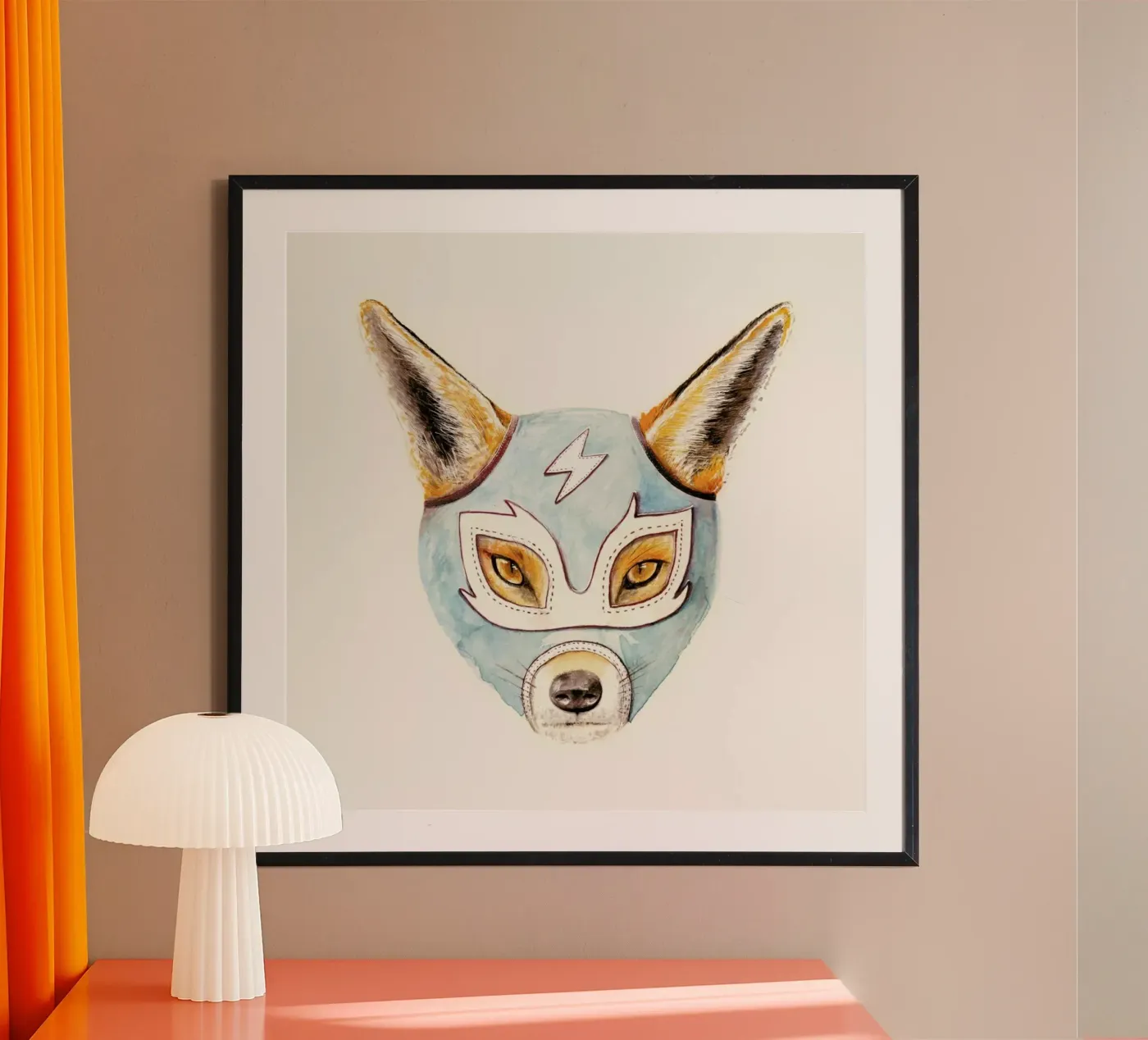 Andrew Fox Poster von Florent Bodart