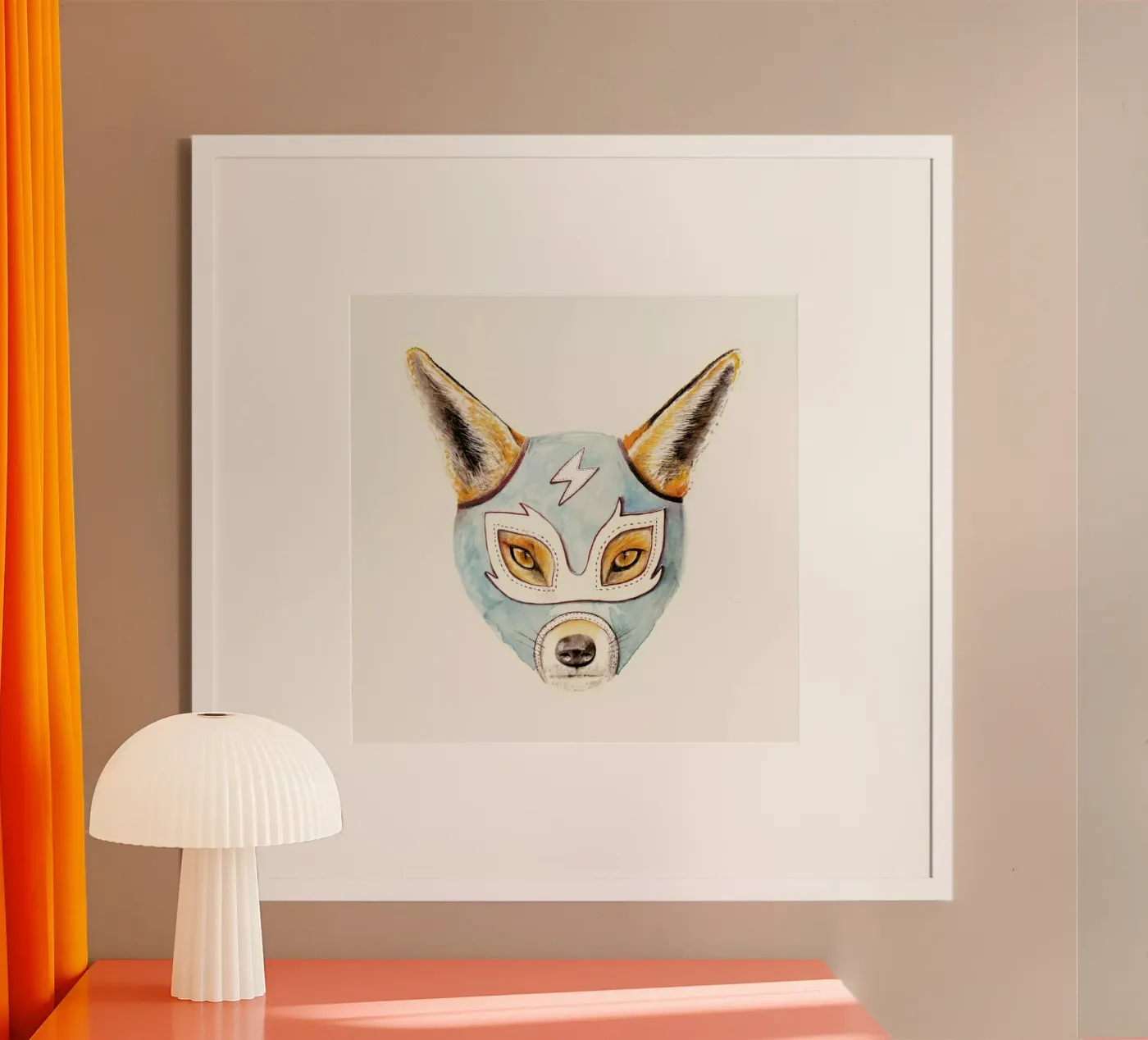 Andrew Fox Poster von Florent Bodart