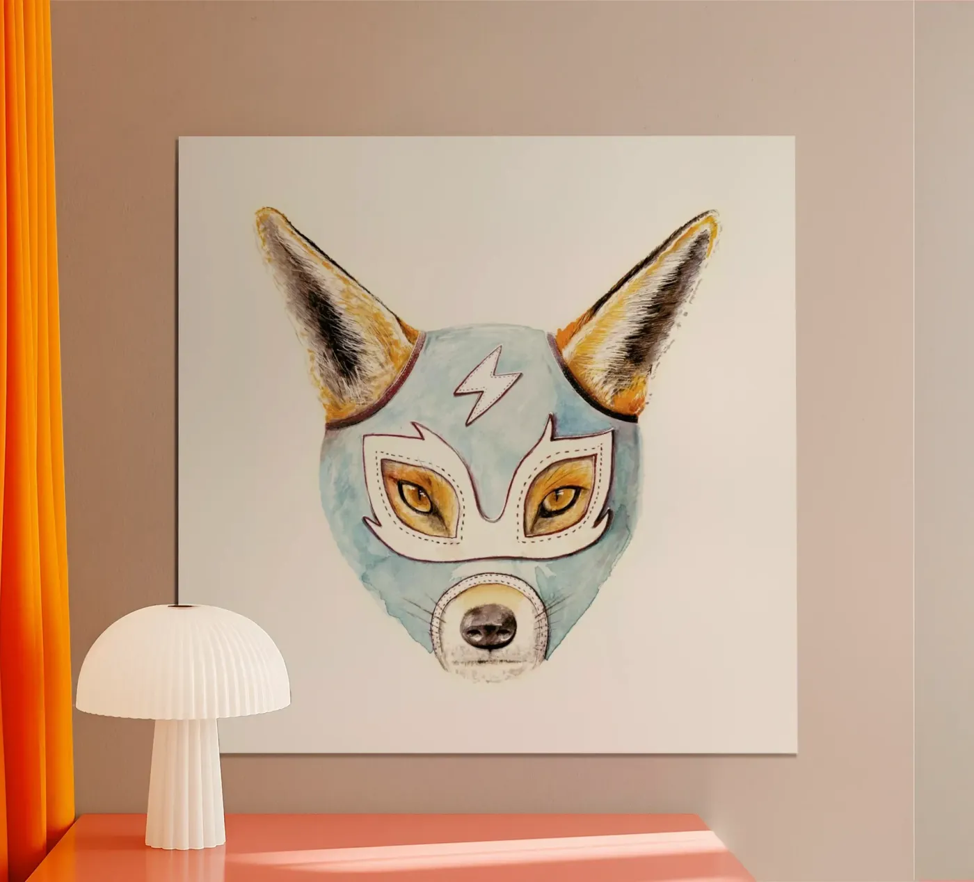 Andrew Fox Poster von Florent Bodart