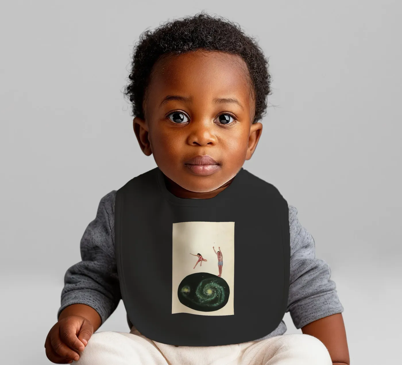 Whirlpool baby slabbetje van Cassia Beck Collage