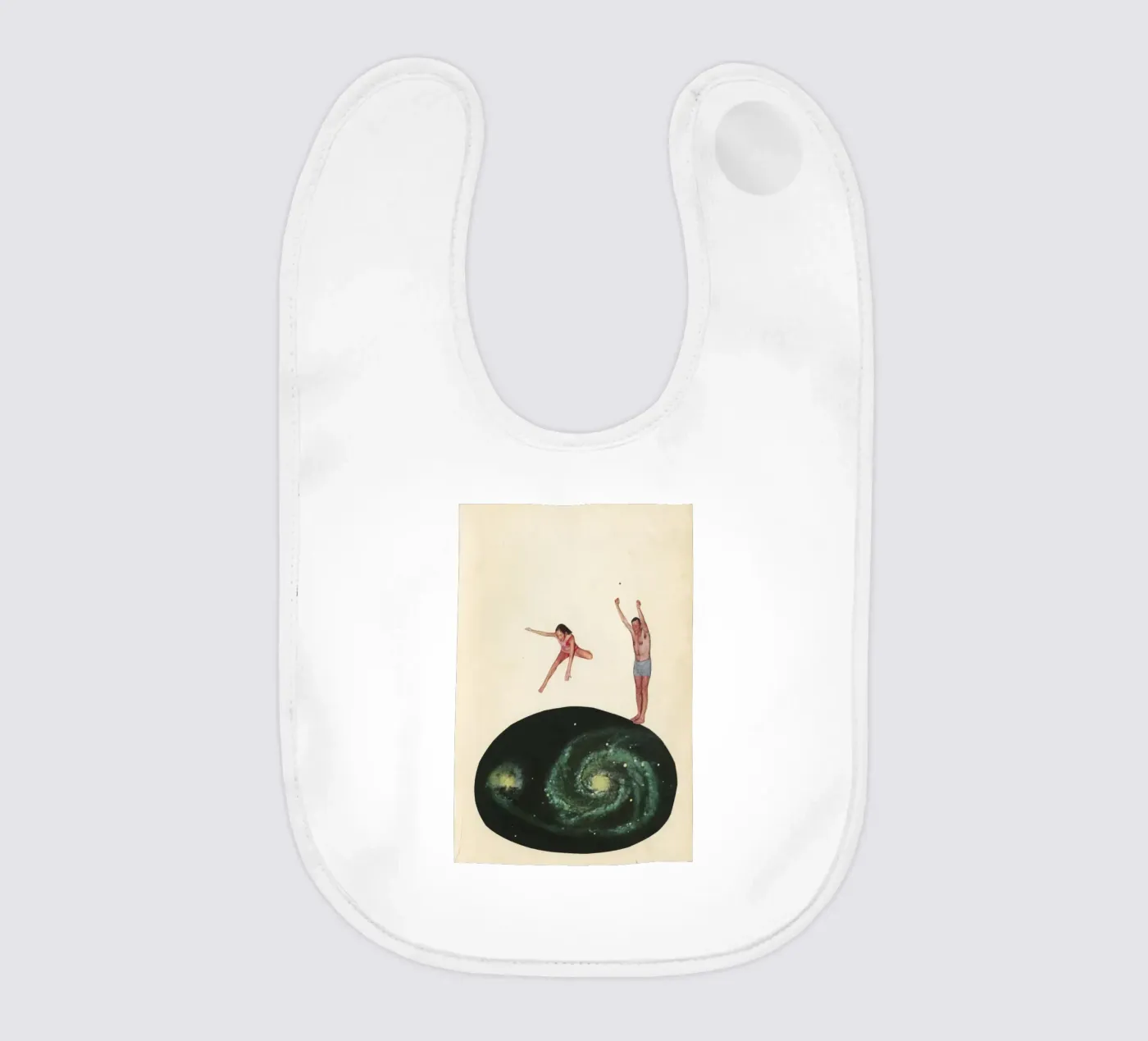 Whirlpool baby slabbetje van Cassia Beck Collage