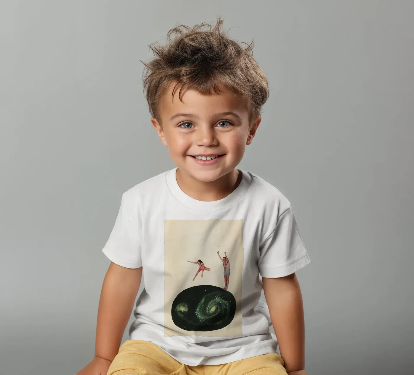 Whirlpool kinder t-shirt van Cassia Beck Collage