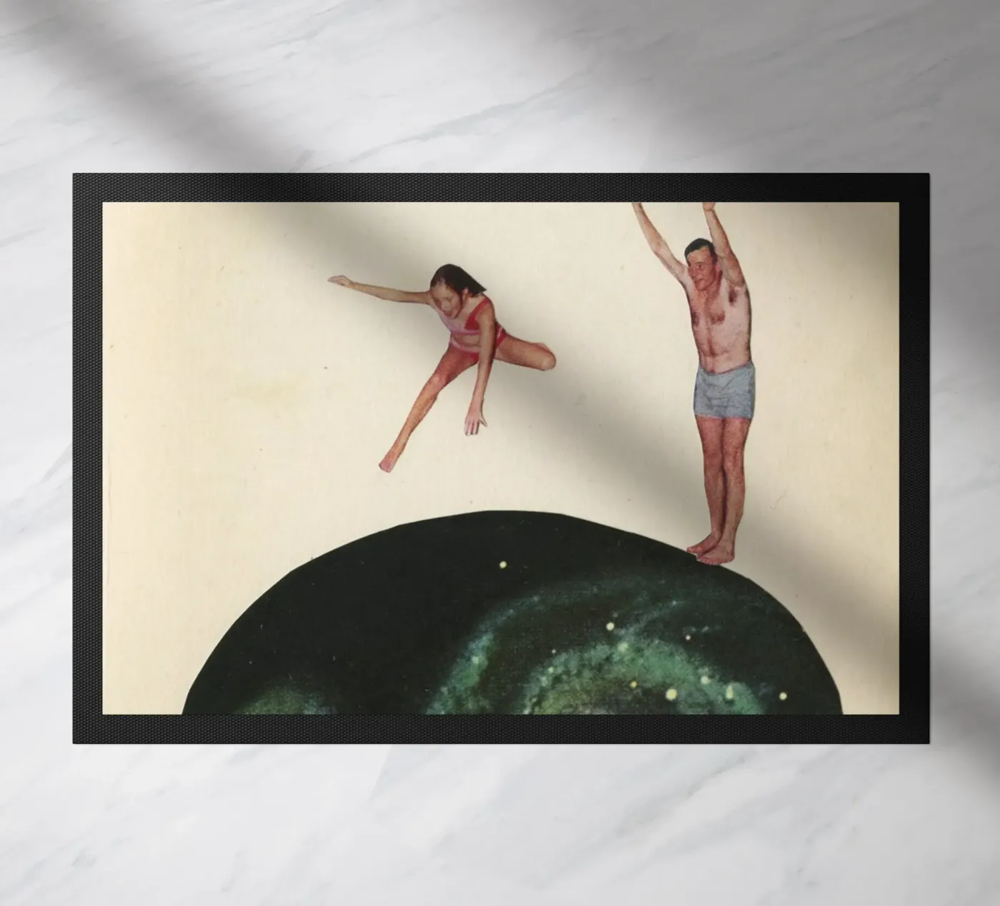 Whirlpool doormat by Cassia Beck Collage