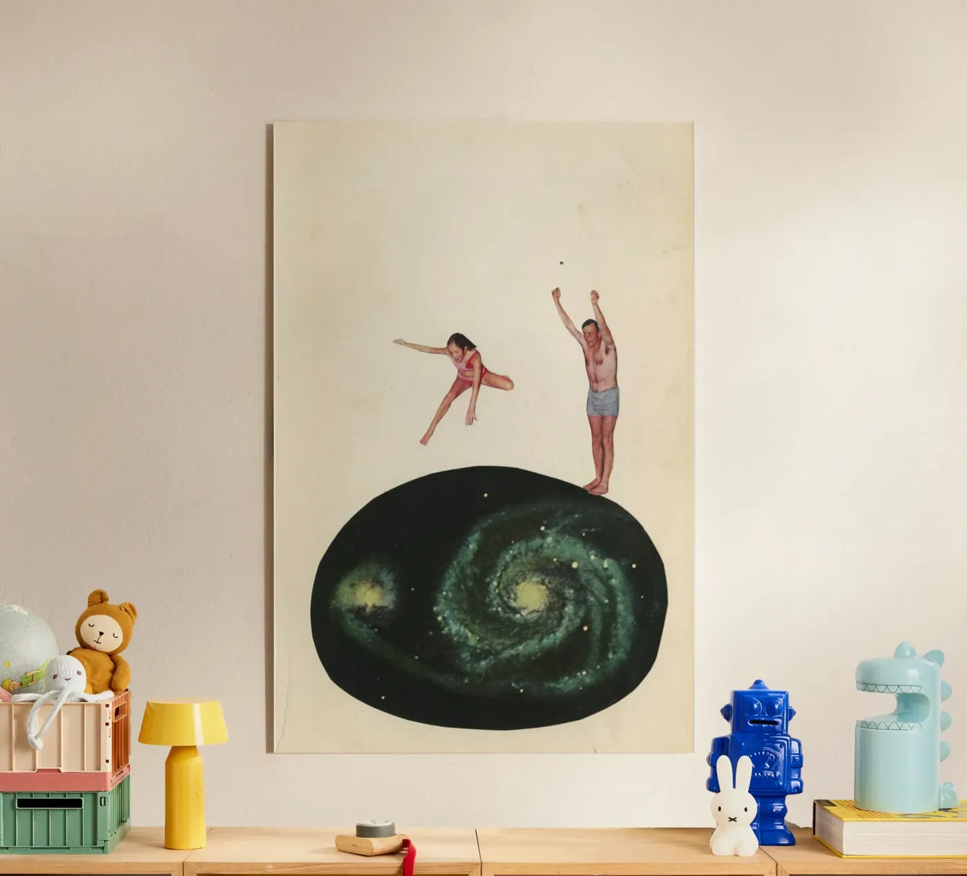 Whirlpool plexiglass da Cassia Beck Collage