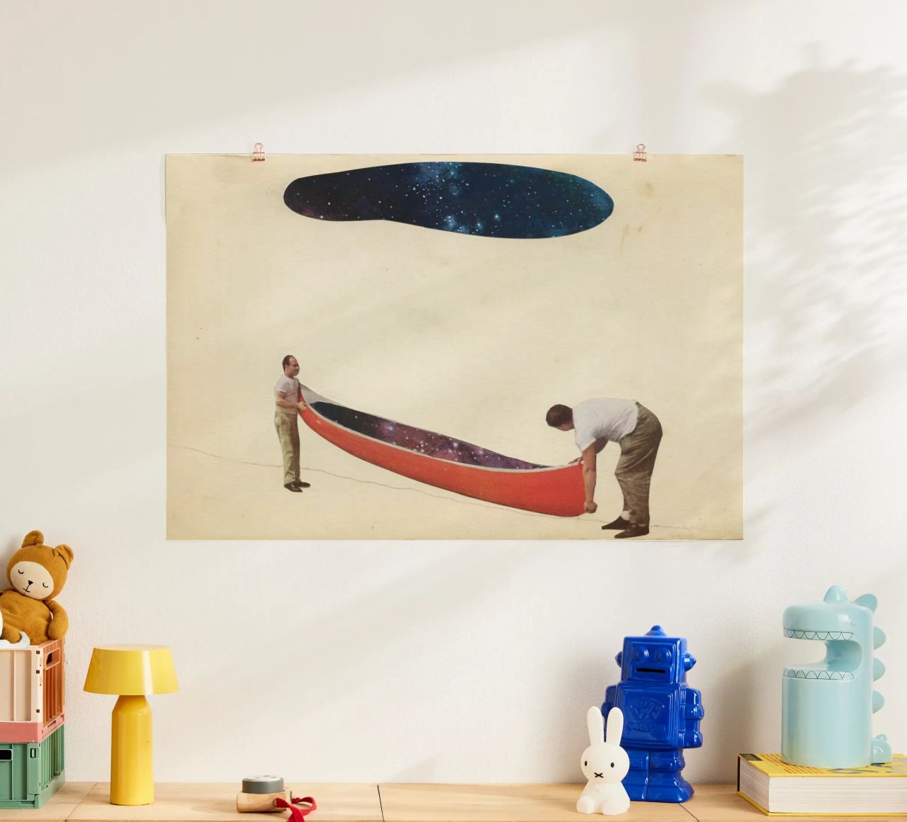 Star Collectors poster by Cassia Beck Collage