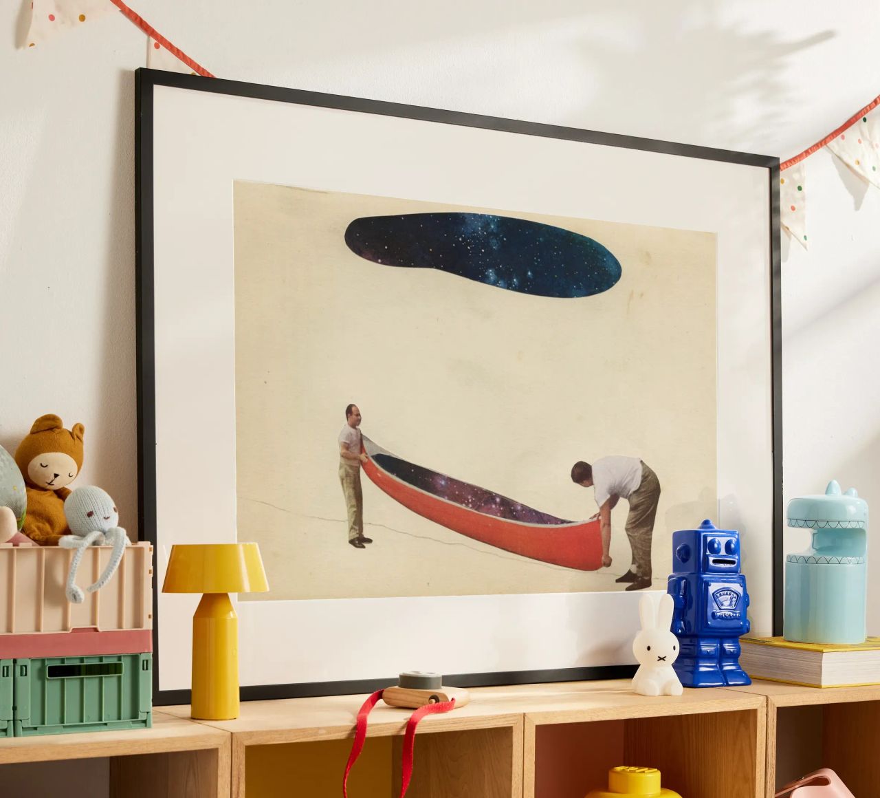 Star Collectors poster by Cassia Beck Collage