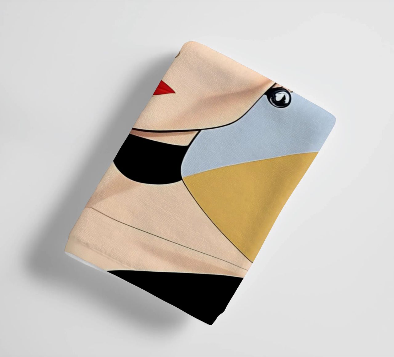 AUDREY HEPBURN RETRO GEOMETRICS towel by ART DECO