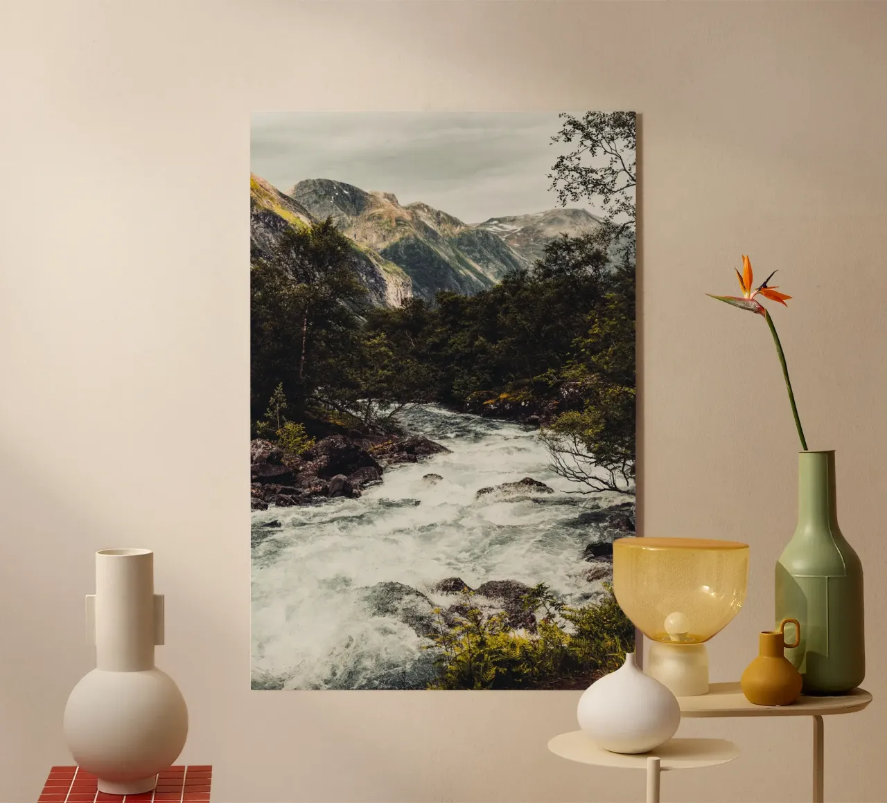 Fiume a Trollstigen plexiglass da thetraveller