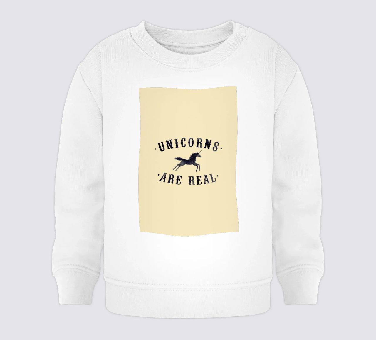 Unicorns Are Real I felpa neonato da Florent Bodart