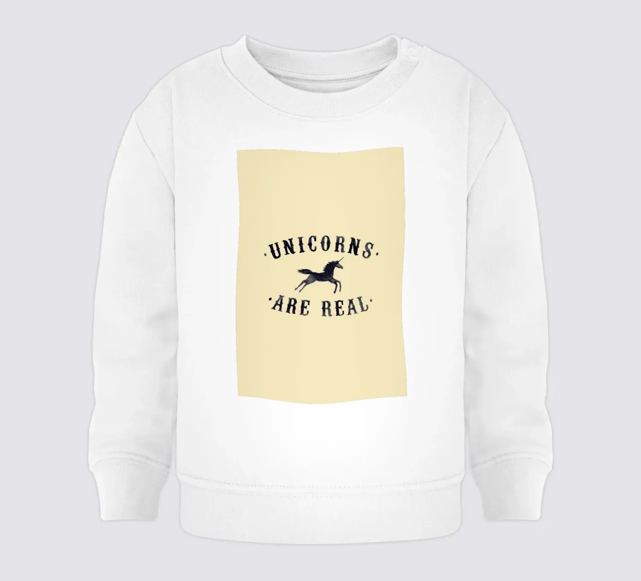 Unicorns Are Real I sweat pour bébé de Florent Bodart