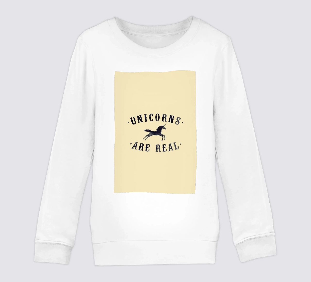 Unicorns Are Real I felpa bambino da Florent Bodart