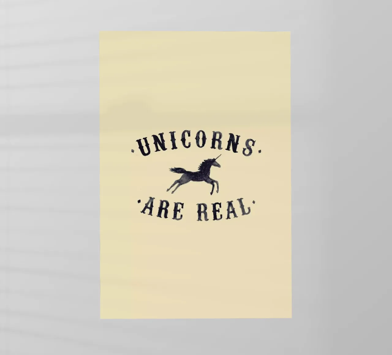 Unicorns Are Real I pellicola backlit da Florent Bodart