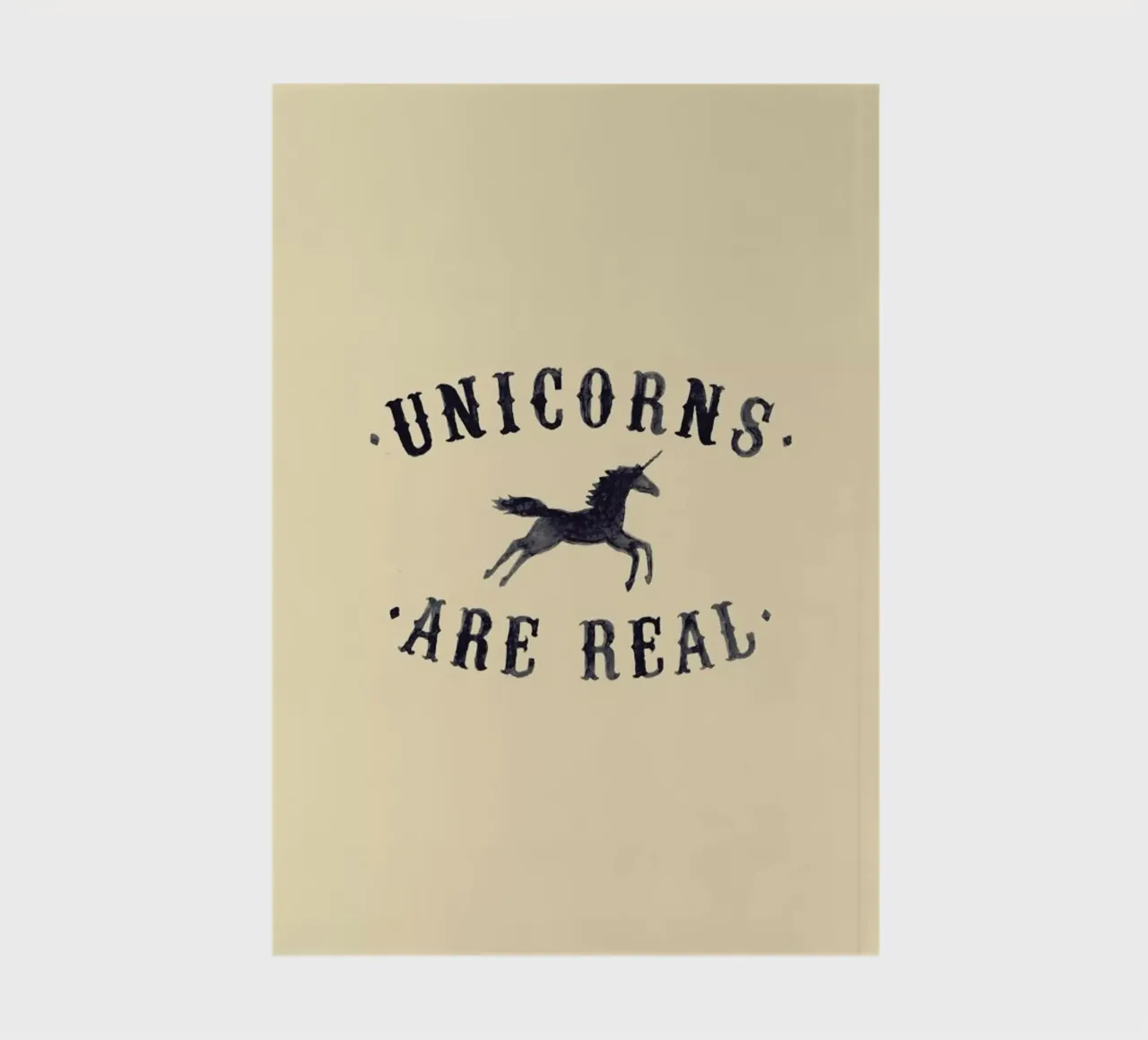 Unicorns Are Real I notebook by Florent Bodart